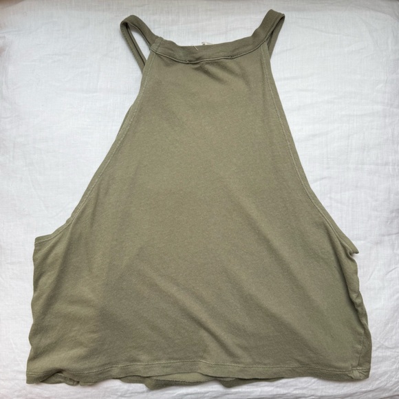 Olive Green Tank Top - Picture 2 of 2